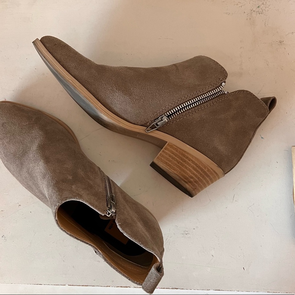 Dolce Vita Suede Ankle Booties